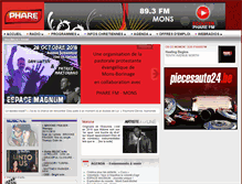 Tablet Screenshot of pharefm.be